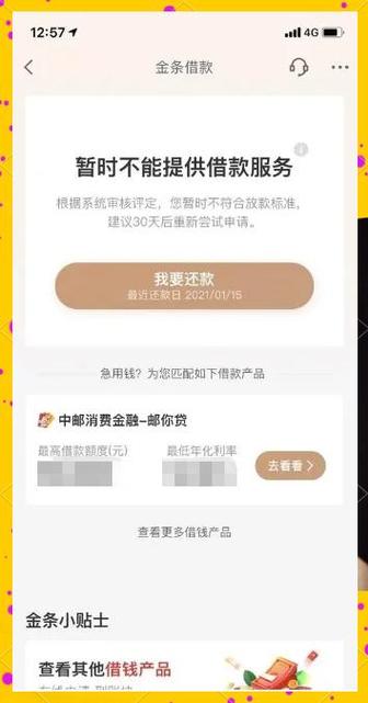 京东金条可以他人代还吗截图