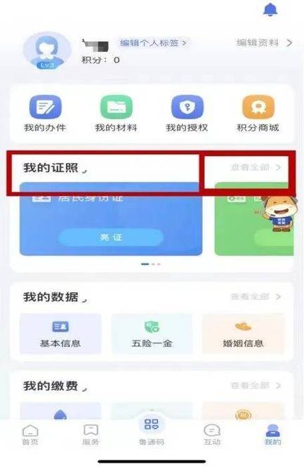 手机上怎么查电子证件