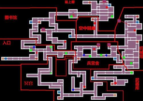 恶魔城被夺走的刻印恶魔城地图