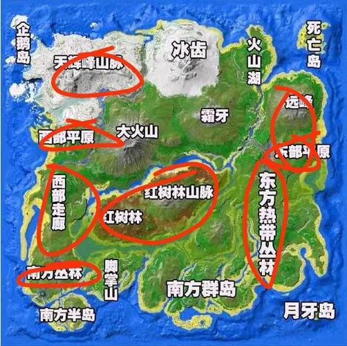 方舟仙境霸王龙刷新点