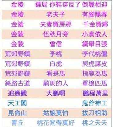 倩女情义成语答案