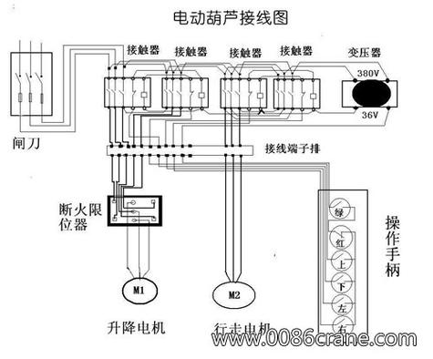 380电葫芦遥控器接线图