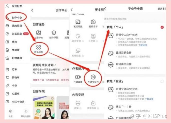 小红书主账号和子账号