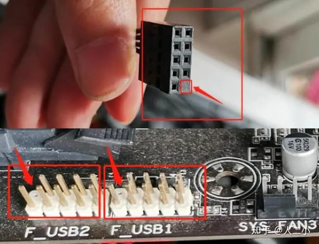 针点上usb线怎么接