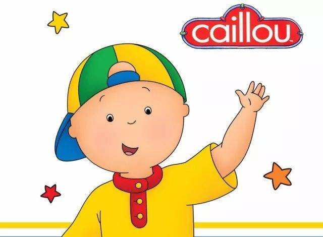 caillou卡由英文原版