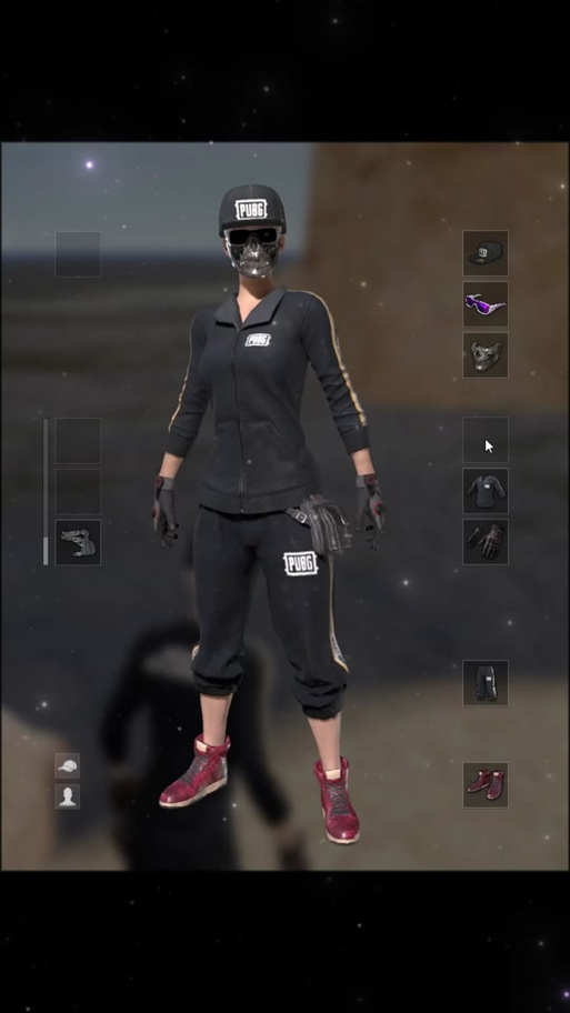 pubg黑色西装