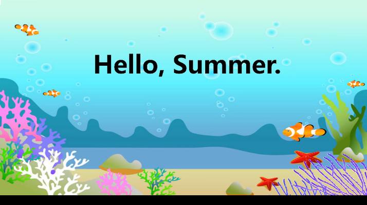 英文女声summer欢快