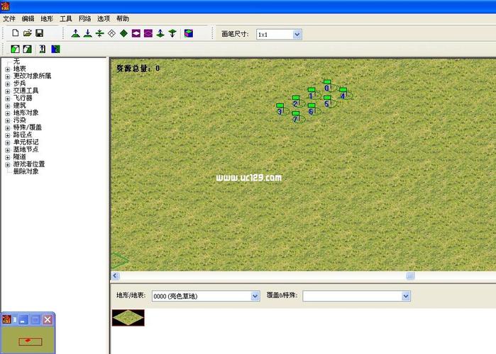 红警2如何编辑地图