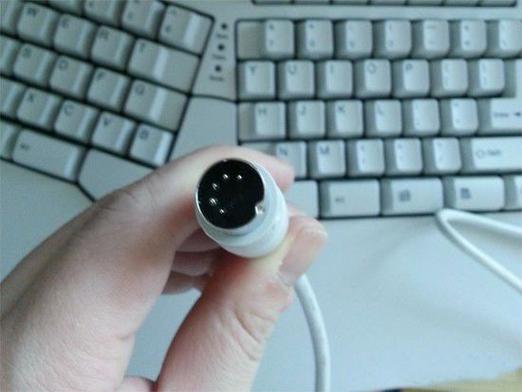 老式电脑键盘接口
