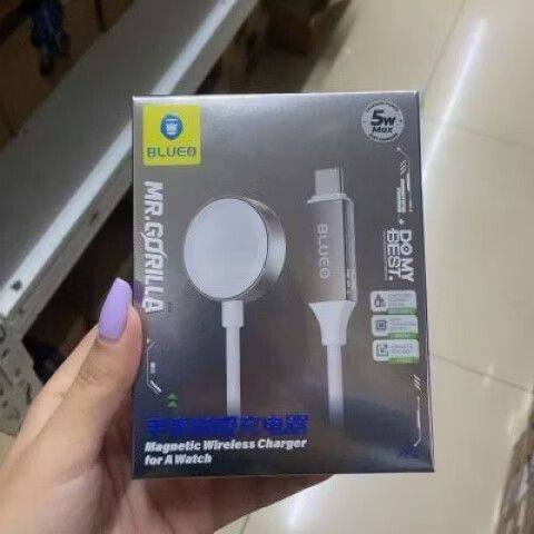 苹果手表磁吸式充电怎么充电