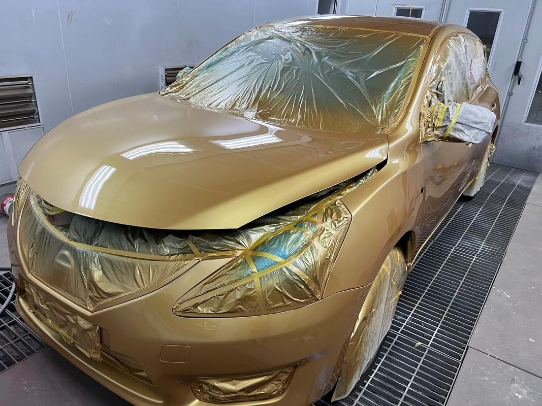 金色掉漆补救