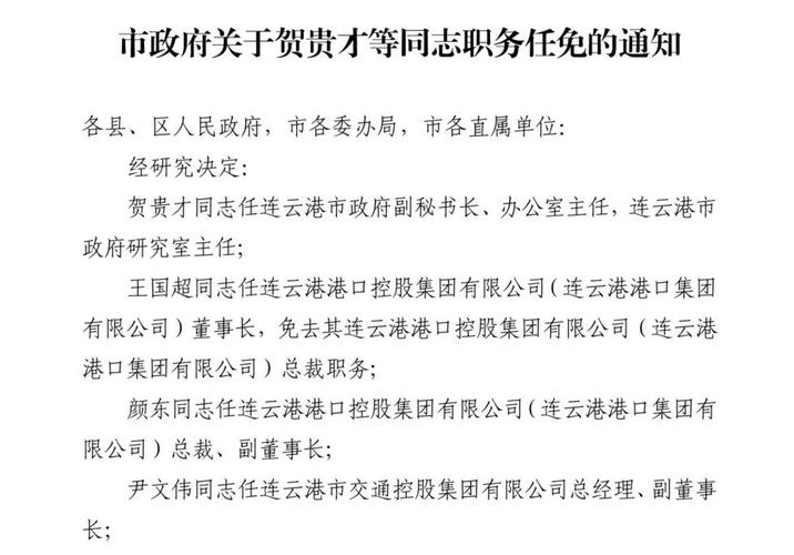 港口集团历任董事长名单
