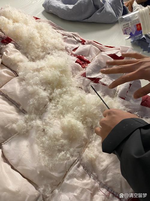 羽绒取出的正确方法