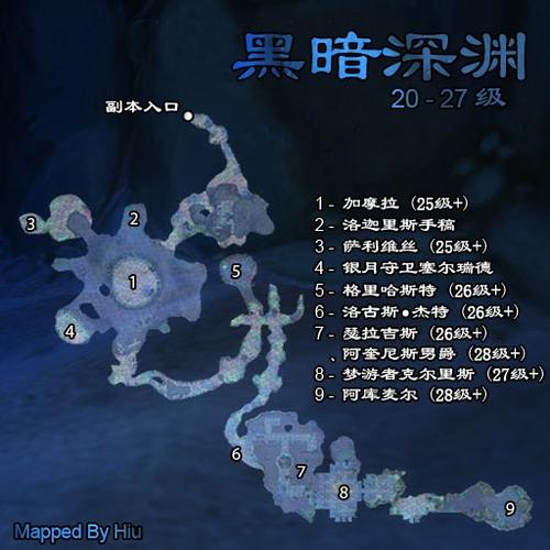 黑暗深渊副本入口