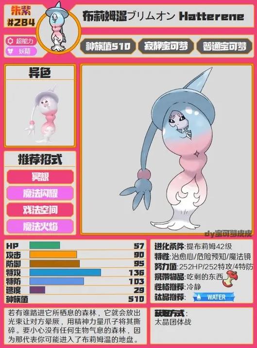 宝可梦迷布利姆进化