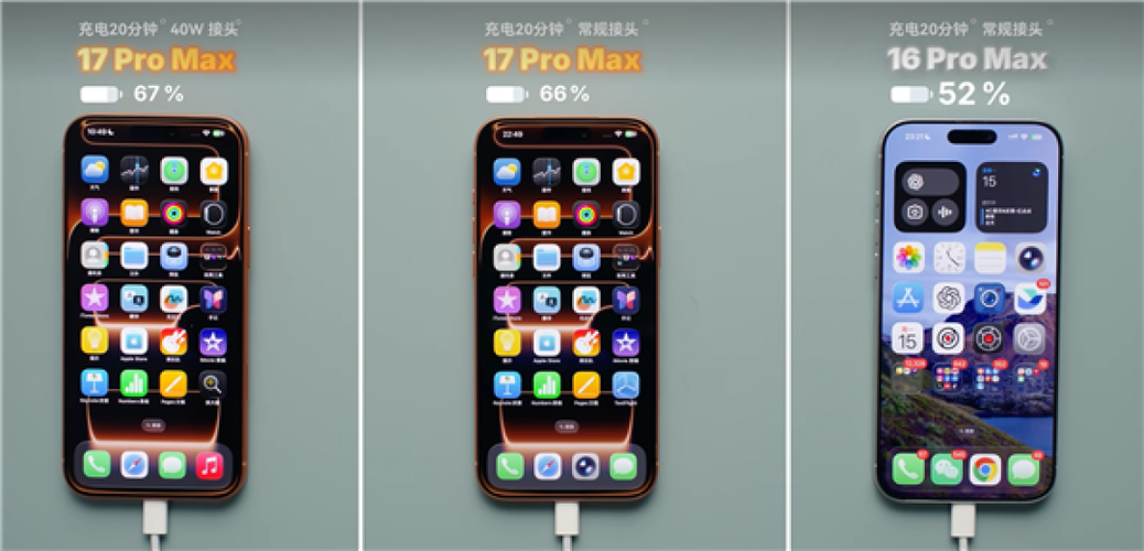 苹果17充电多久充满缩略图