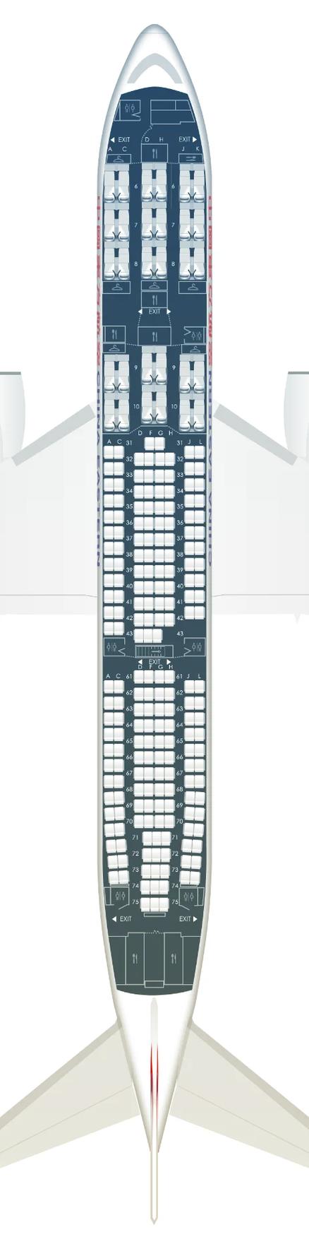 东方航空z舱在什么位置