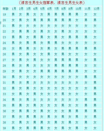 虚岁算法