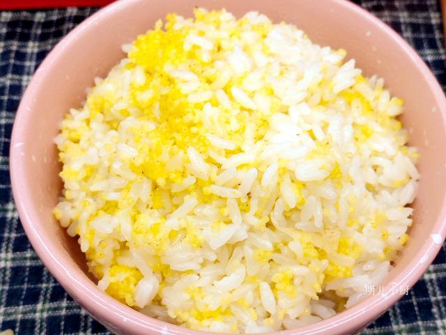 纯蒸小米饭