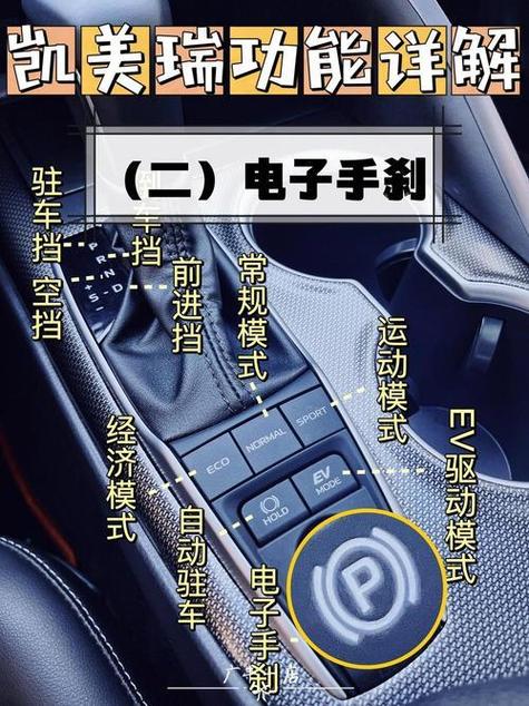 手动挡的电子手刹使用方法