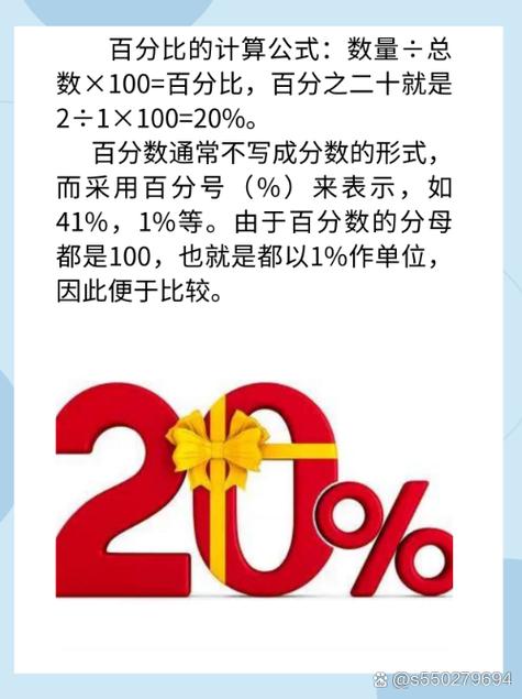 数量的百分比怎么计算