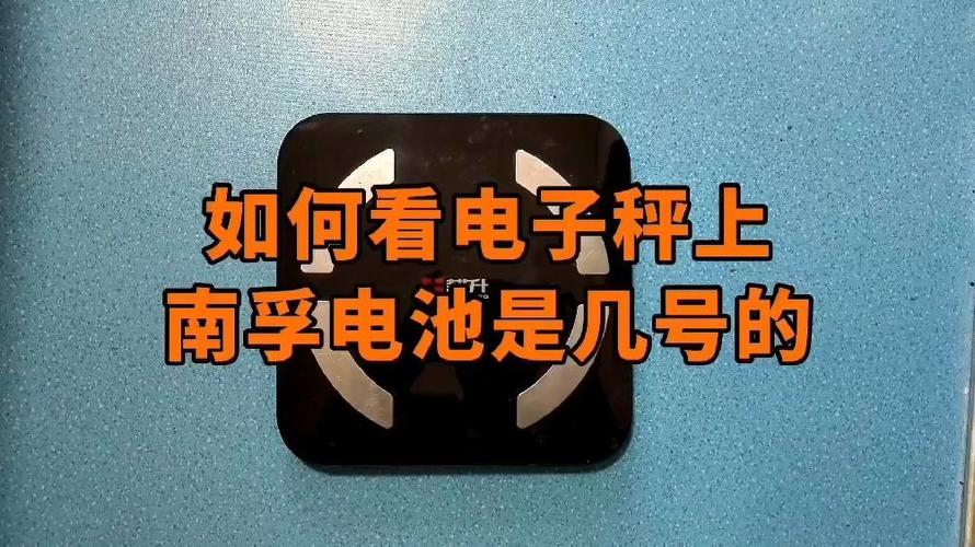 体重秤上的电池一般是几号