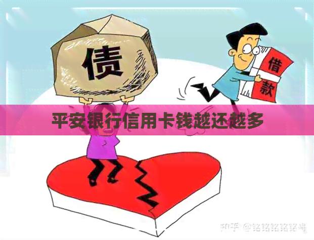 信用卡怎么越还越多怎么回事