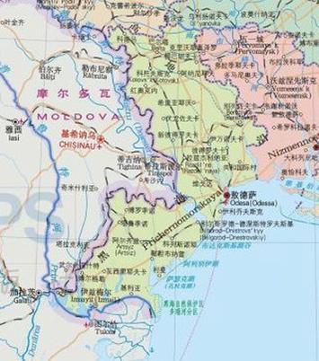乌克兰敖德萨地图