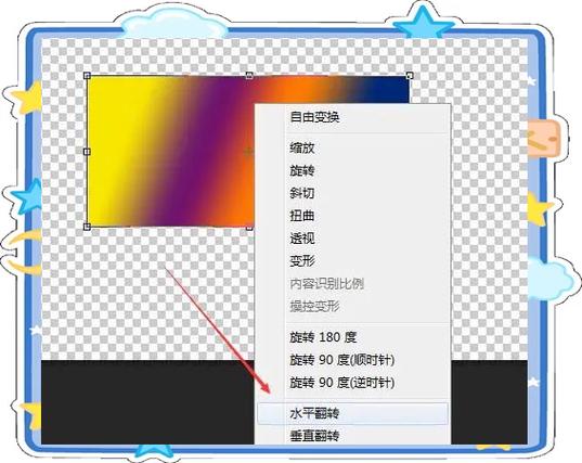 ps如何旋转图片方向