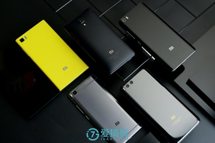小米6系列机型外观设计