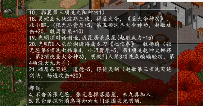 英雄群侠传天书攻略大全