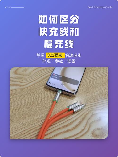 手机充电线分不分快充和慢充