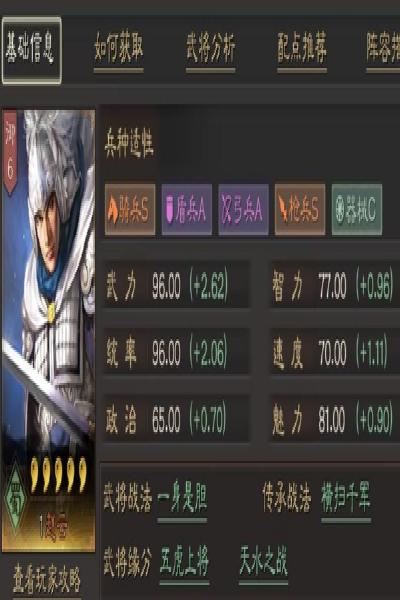 赵云多少级可以单开6级地