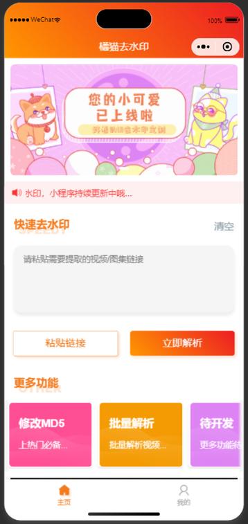 微信小程序去水印免费软件