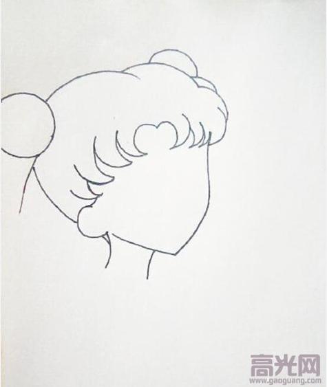 一步一步教我画美少女战士