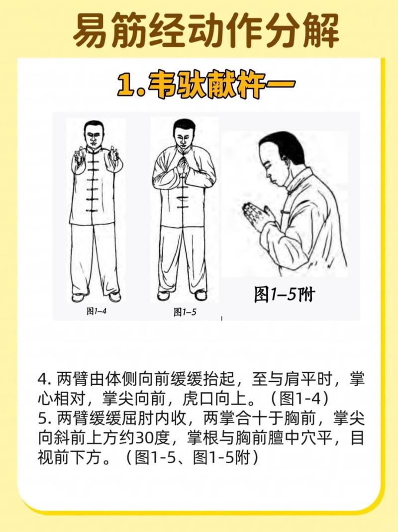 易筋经功法十二式