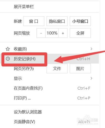 vivo浏览器删除的浏览记录