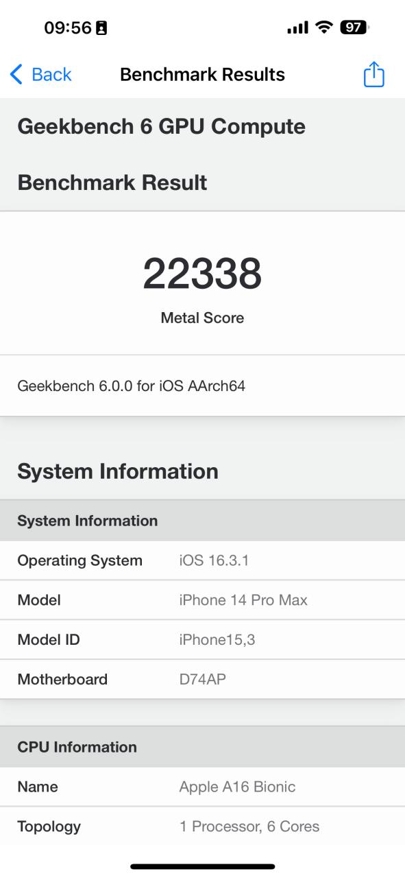 GeekBench游戏截图