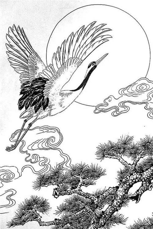 仙鹤名画有哪些
