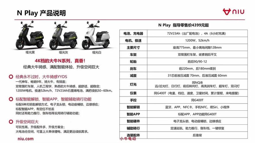 小牛nqipro电机参数
