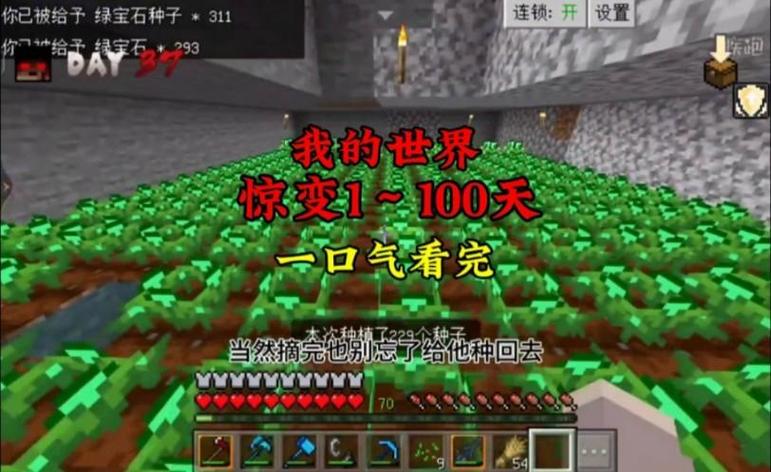 惊变100天一口气看完我的世界