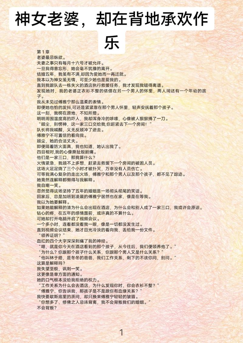 牛马双妻小说