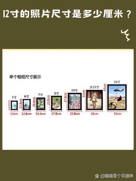 16寸照片多大