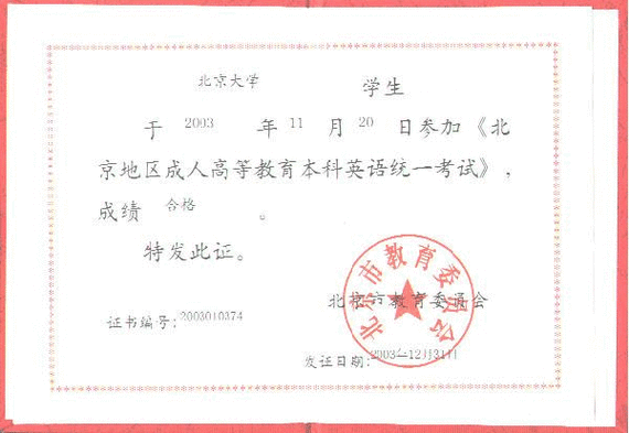成人英语考级怎么考级