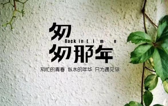 追忆青春岁月诗句