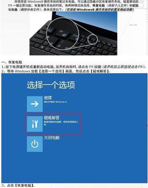 华硕bios一键还原按钮