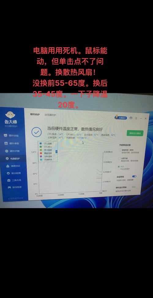 电脑风扇突然加速黑屏