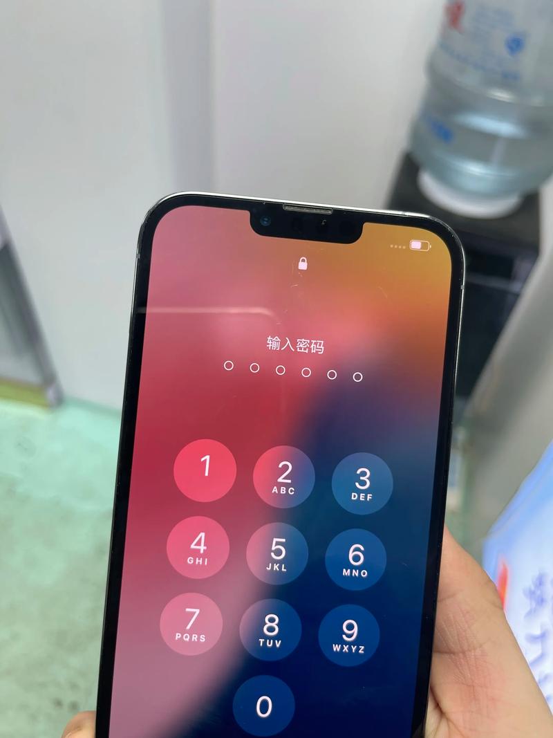 iphone手机屏幕出现横条纹