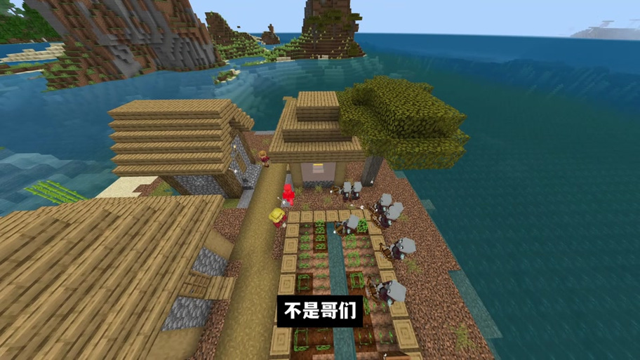 我的世界蛙蛙村庄模组