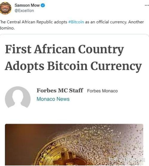 哪个国家把比特币作为法定货币